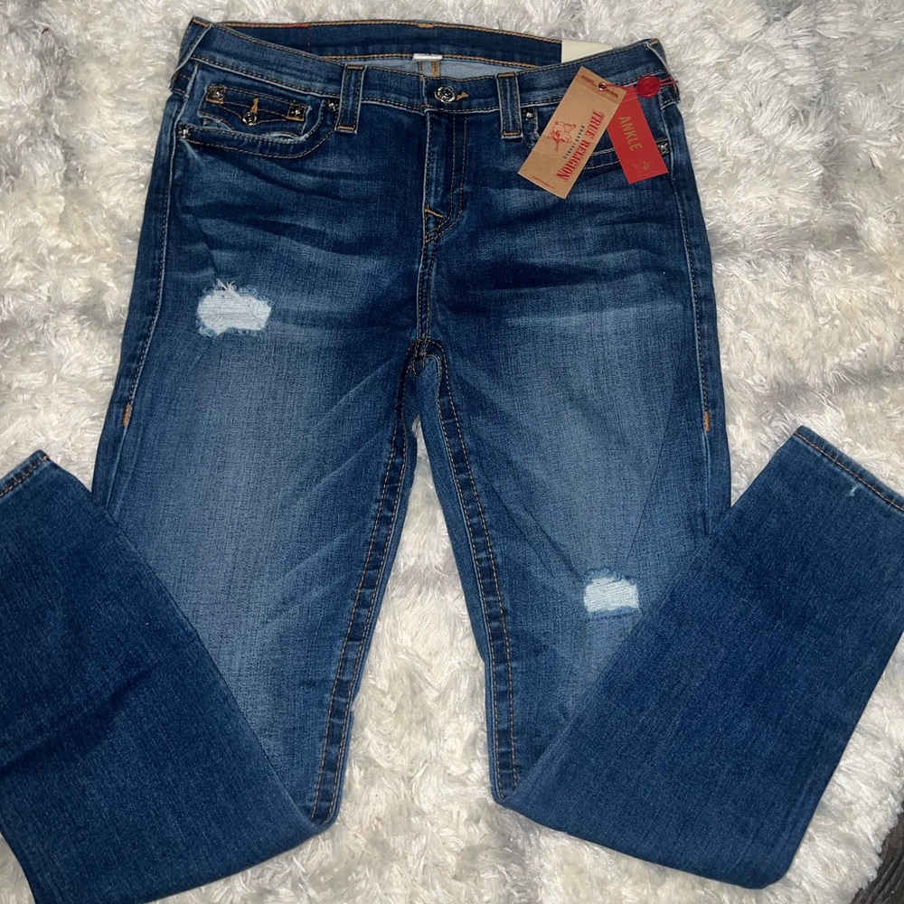 NWT (Y2K) True Religion Women’s Skinny Jeans Size 32